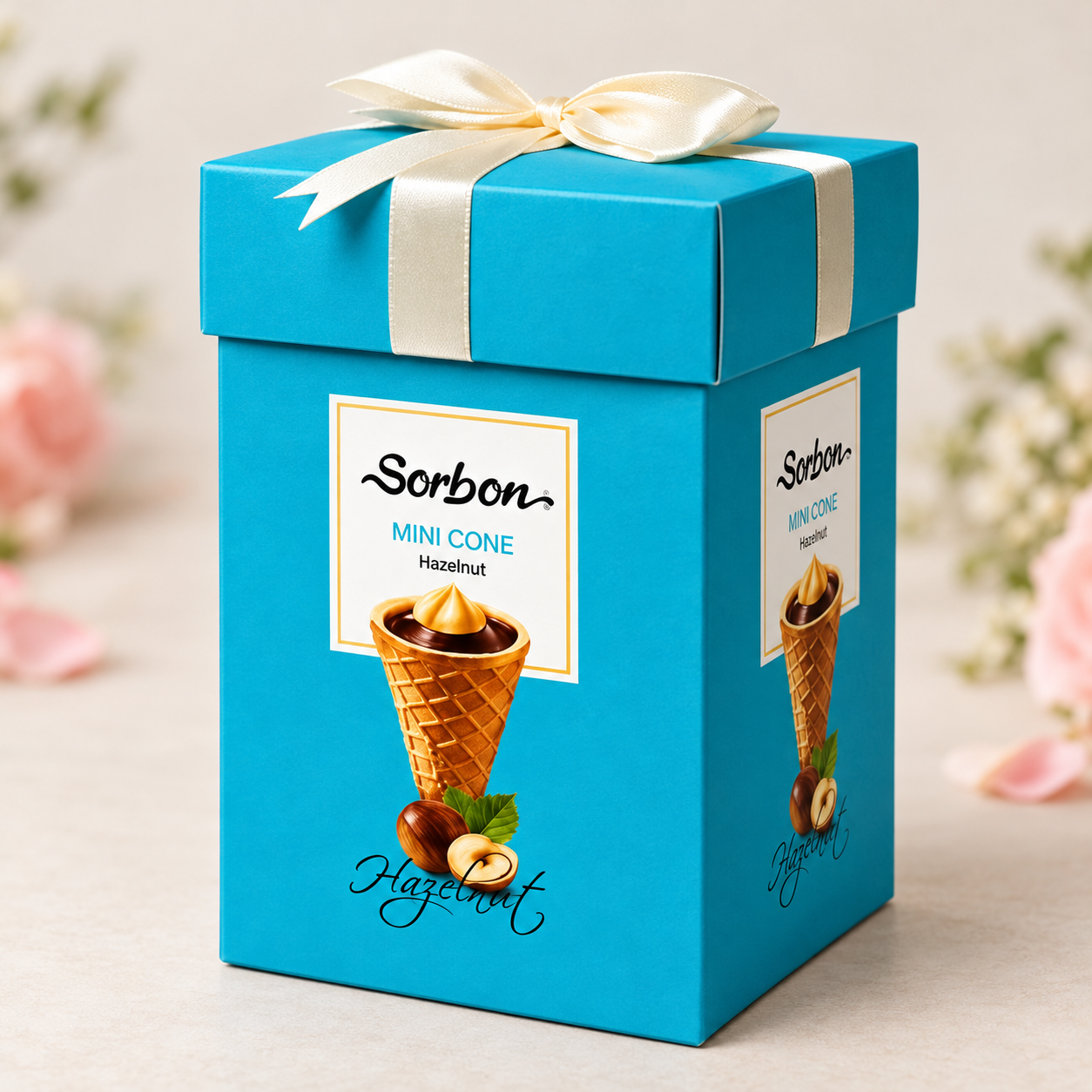 Конфеты к букетам Конфеты Sorbon "Фундук" 200гр.