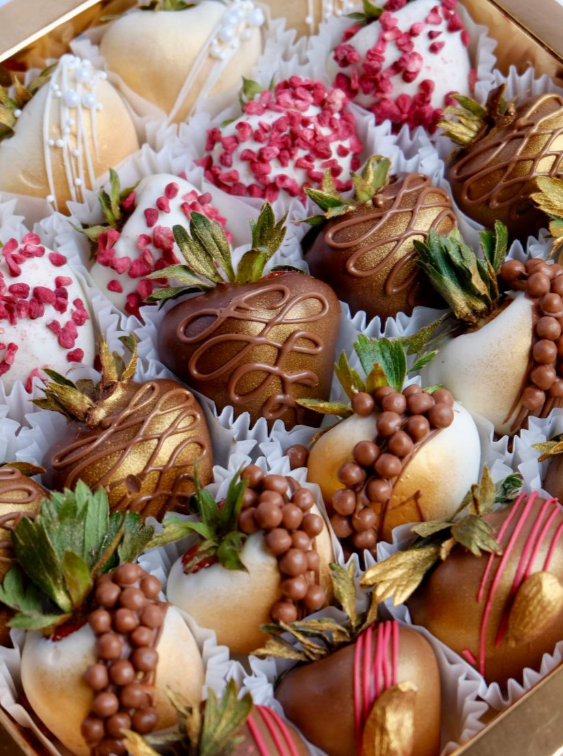 Для crm Клубника в шоколаде 25 штук