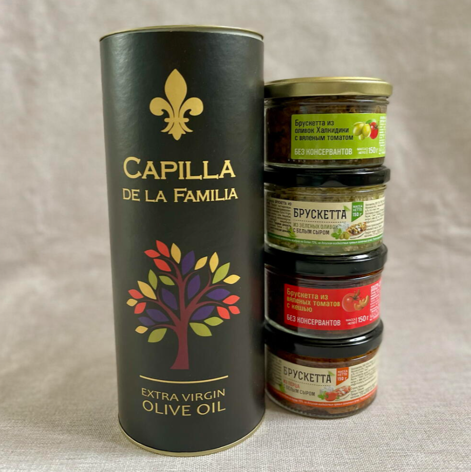 Для crm Подарочный набор Артесано в тубусе (Capilla)