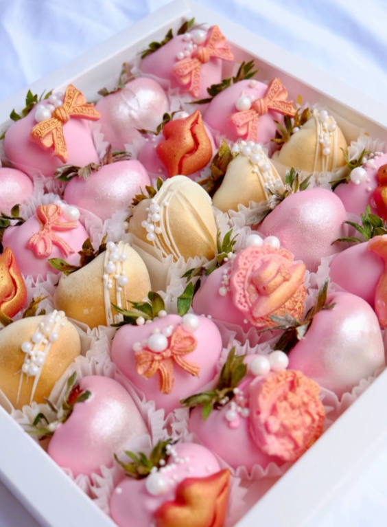 Для crm Клубника в шоколаде 25 штук "Парижанка"