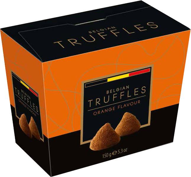 Трюфели Belgian Truffles со вкусом апельсина  150 гр.