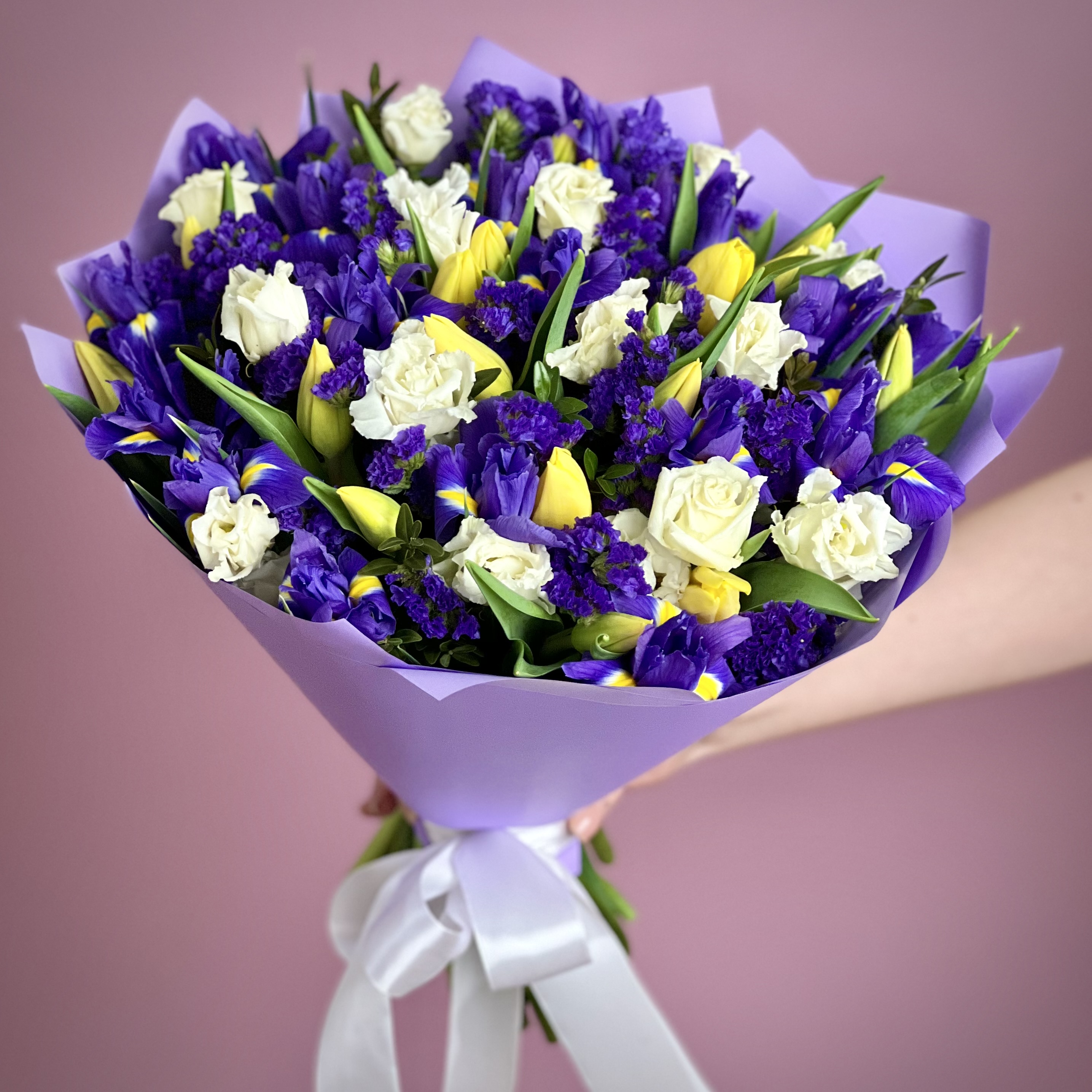 Ирисы Букет Родное поле