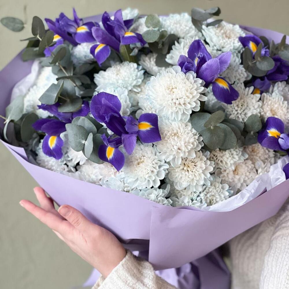 Ирисы Букет Чарующий каприз