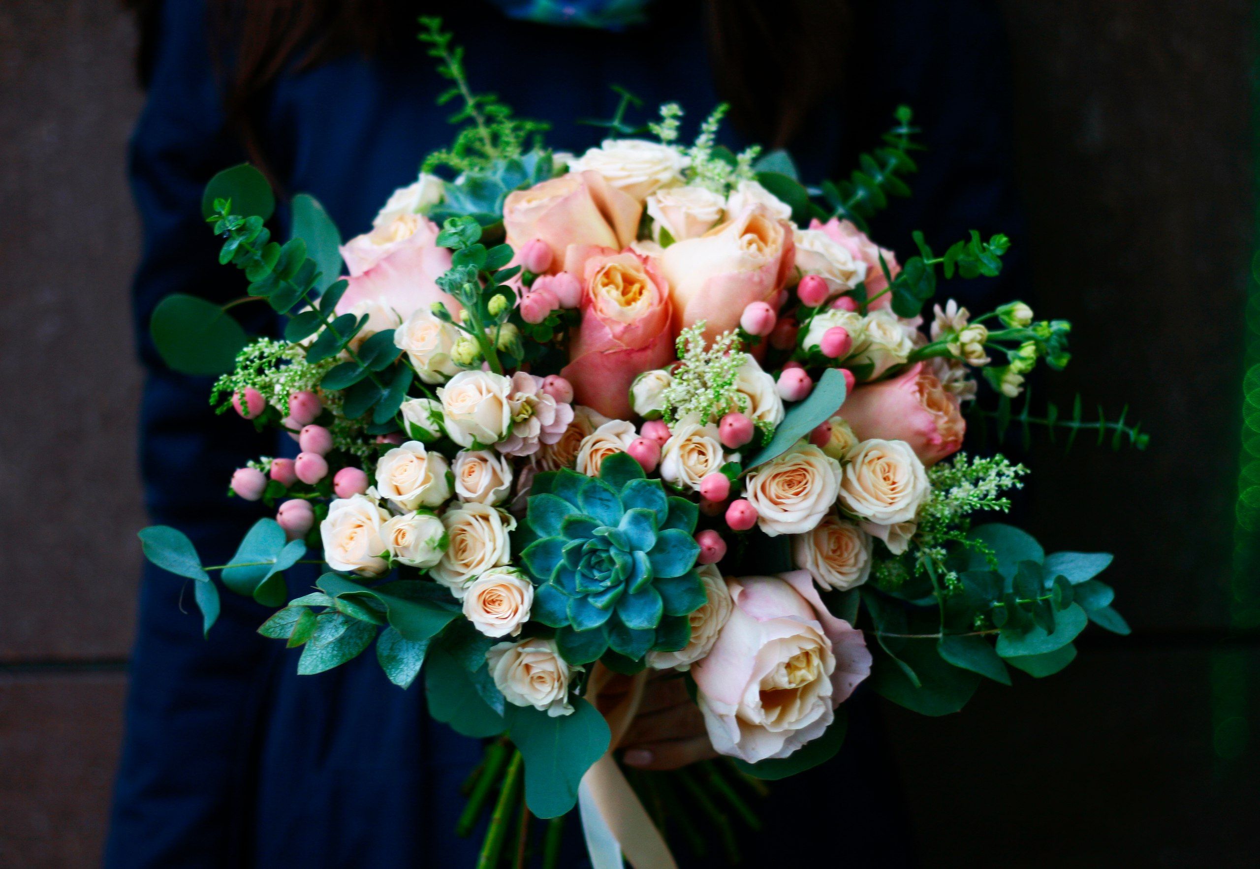 Суккуленты Букет Восхищение