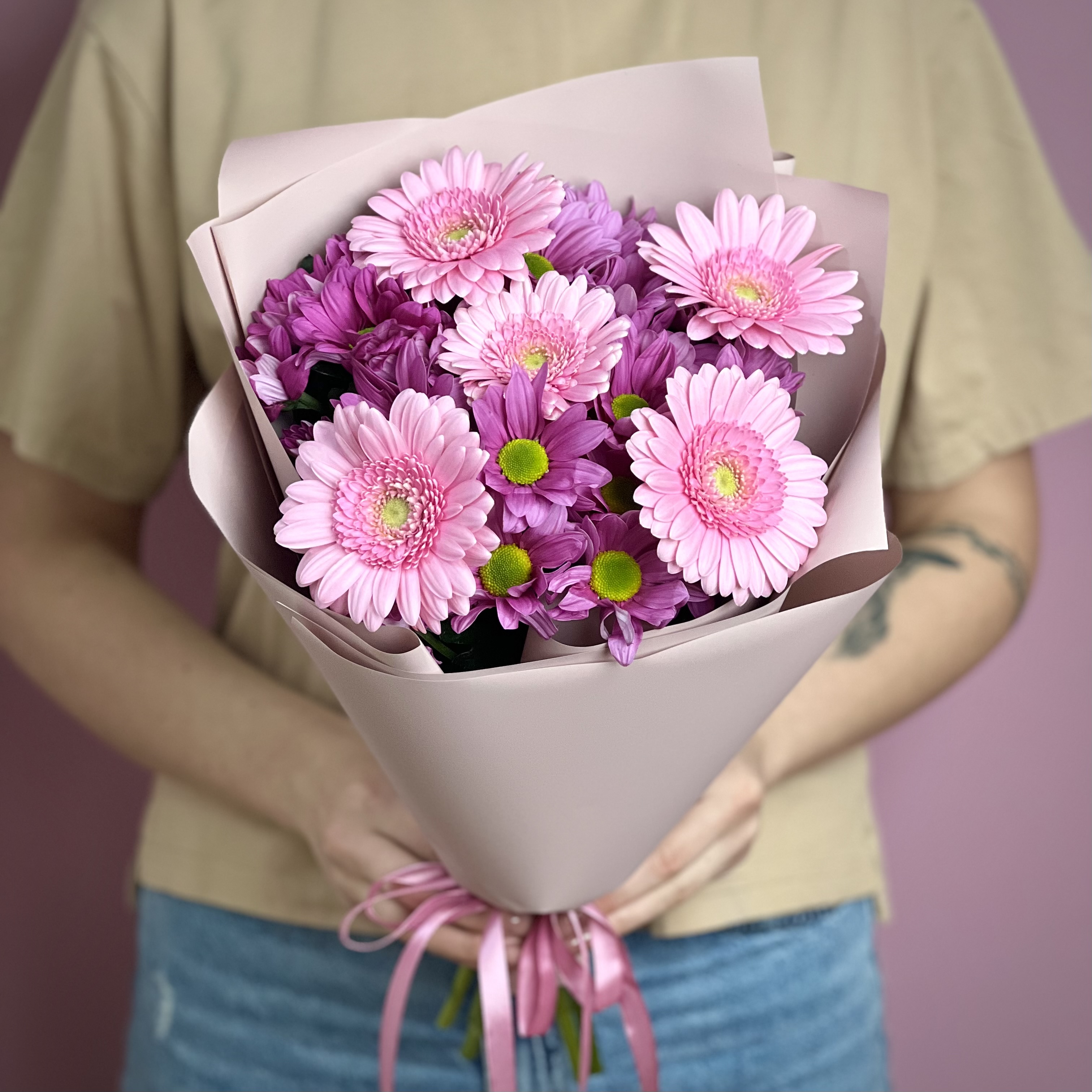 Герберы Букет Бага