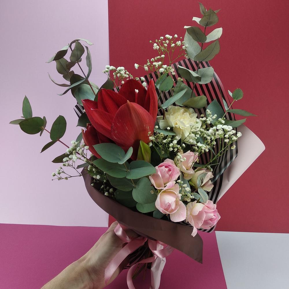 Амариллисы Букет Грация