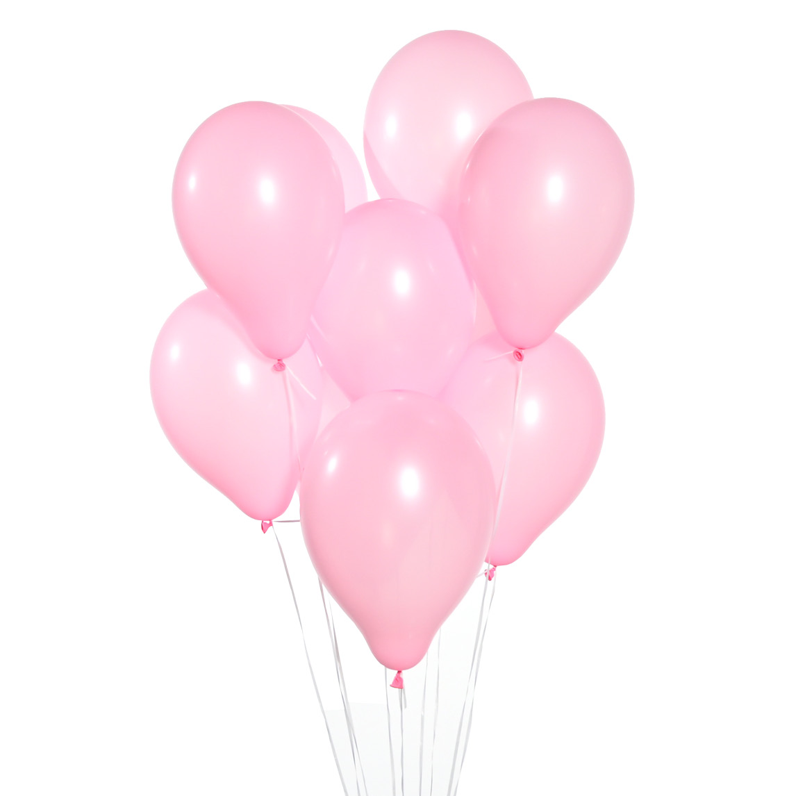 Воздушные шары Розовые 9 шт. букет розовые грезы