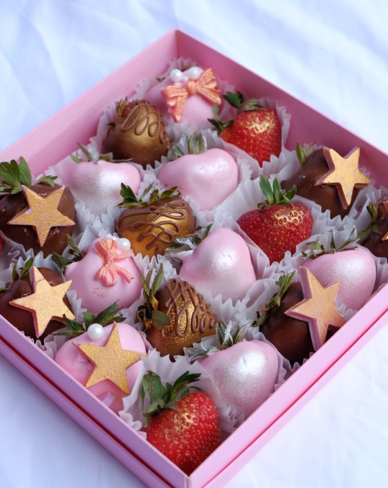 Для crm Клубника в шоколаде 20 штук