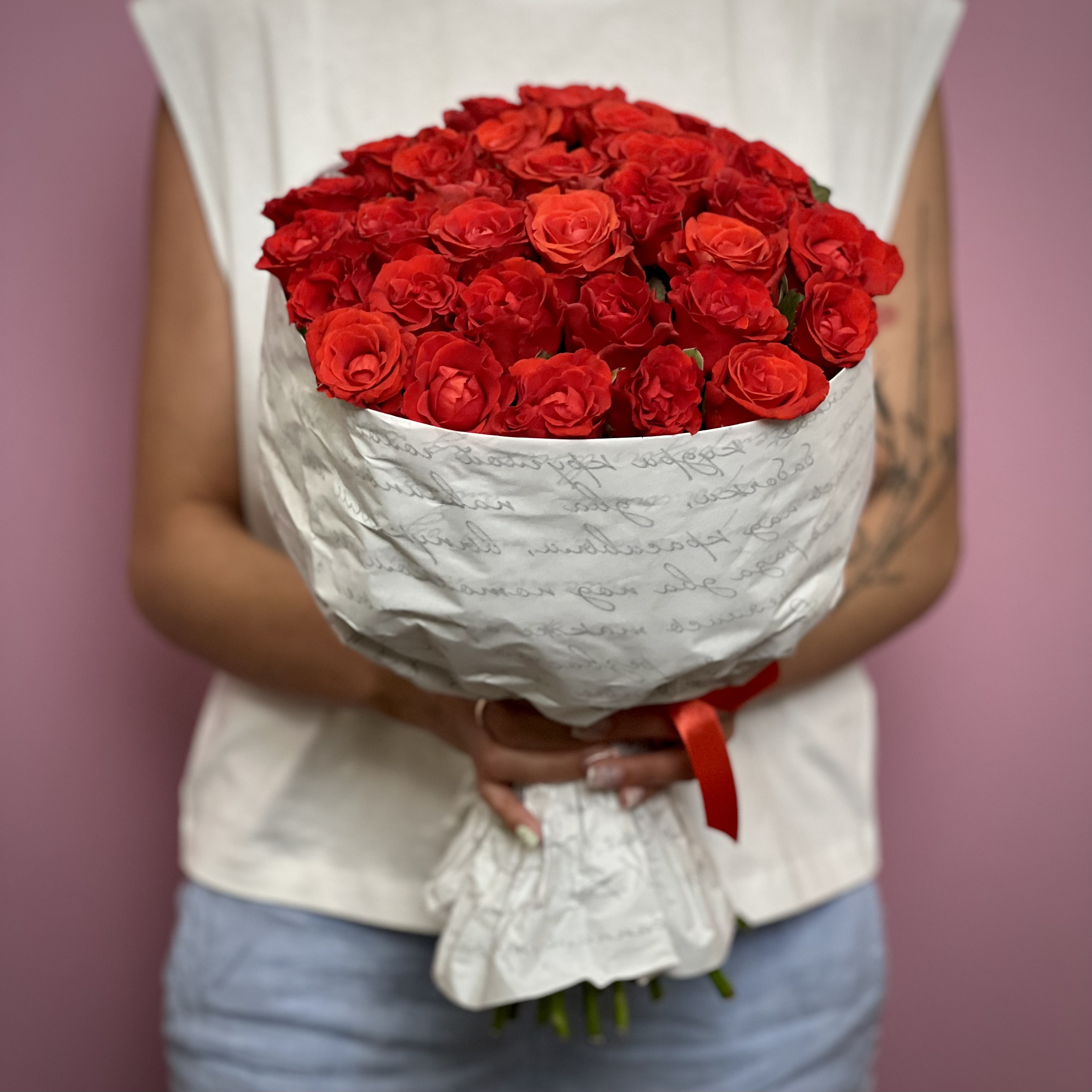 Букеты из роз Букет из 35 роз Эльторо