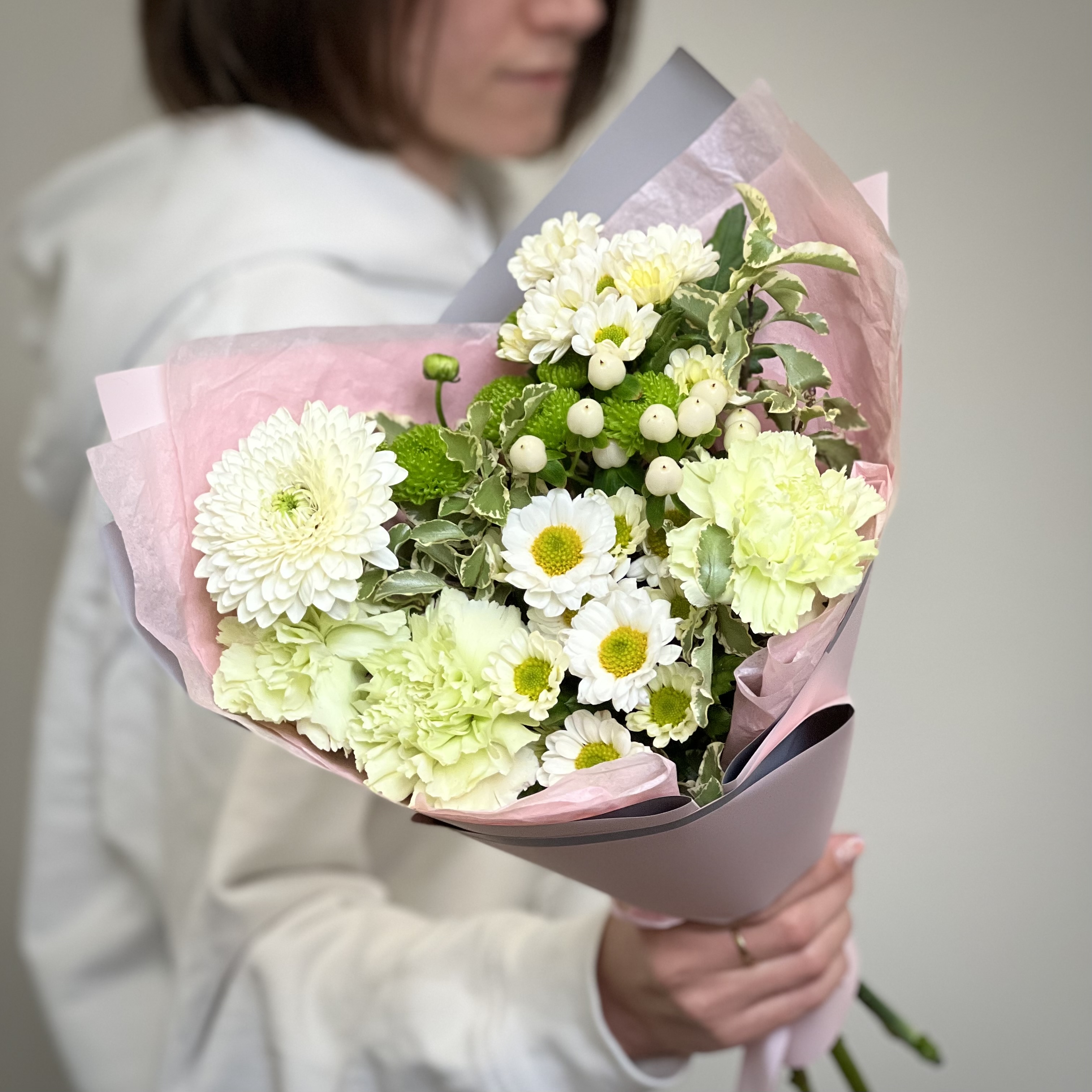 Гвоздики Букет Свежесть