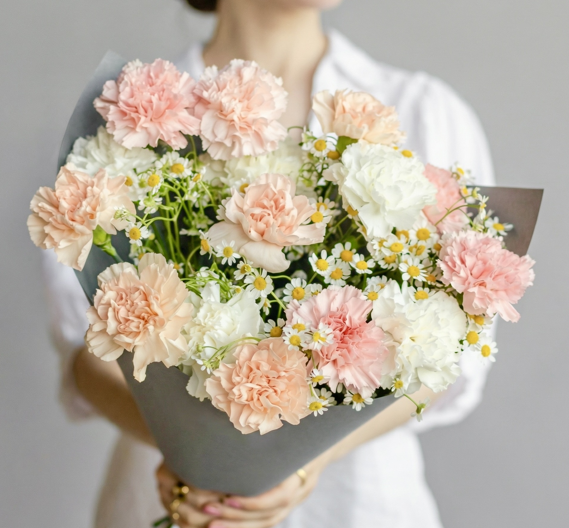 Гвоздики Букет Секрет счастья