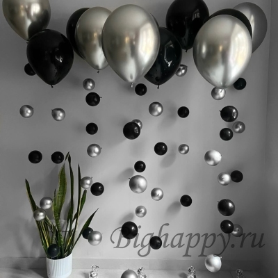 Для crm Композиция из воздушных шаров «Воздушная геометрия»