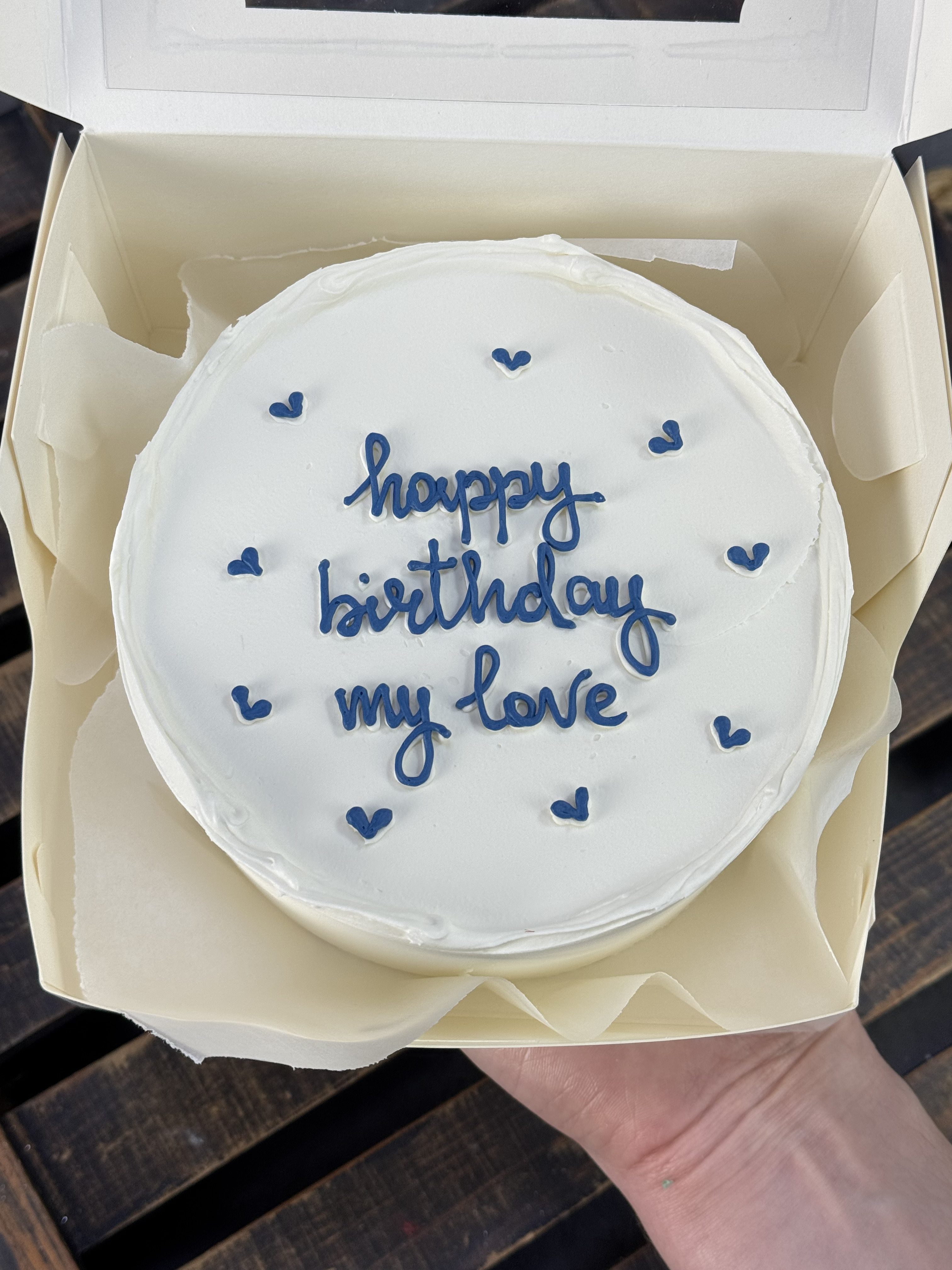 Для crm Бенто-торт "Happy birthday my love"
