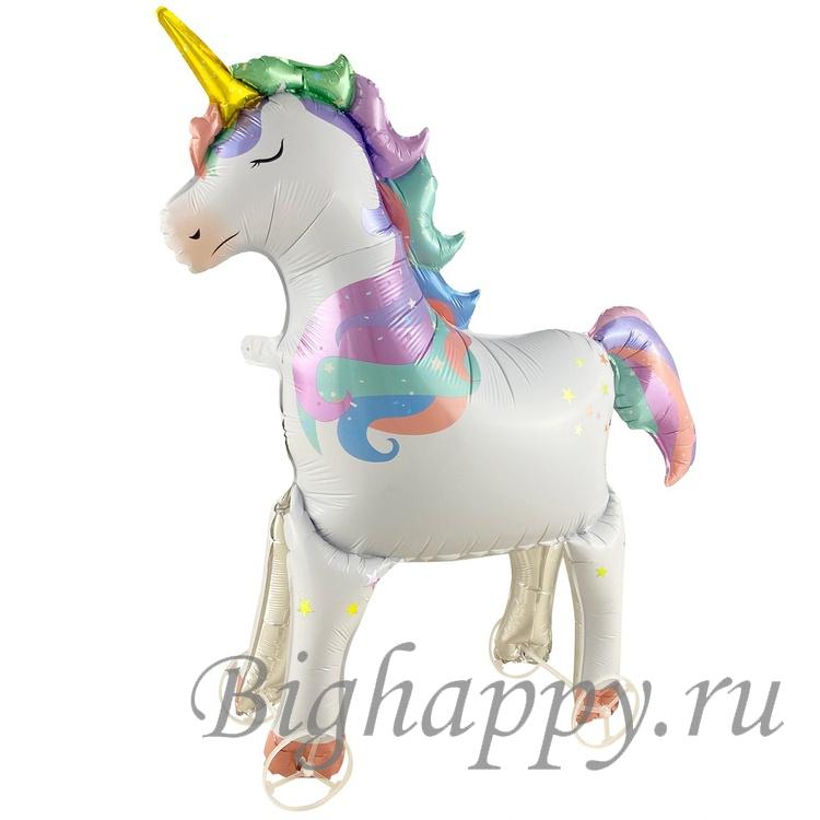 Для crm Ходячий шар "Единорог" на колесиках