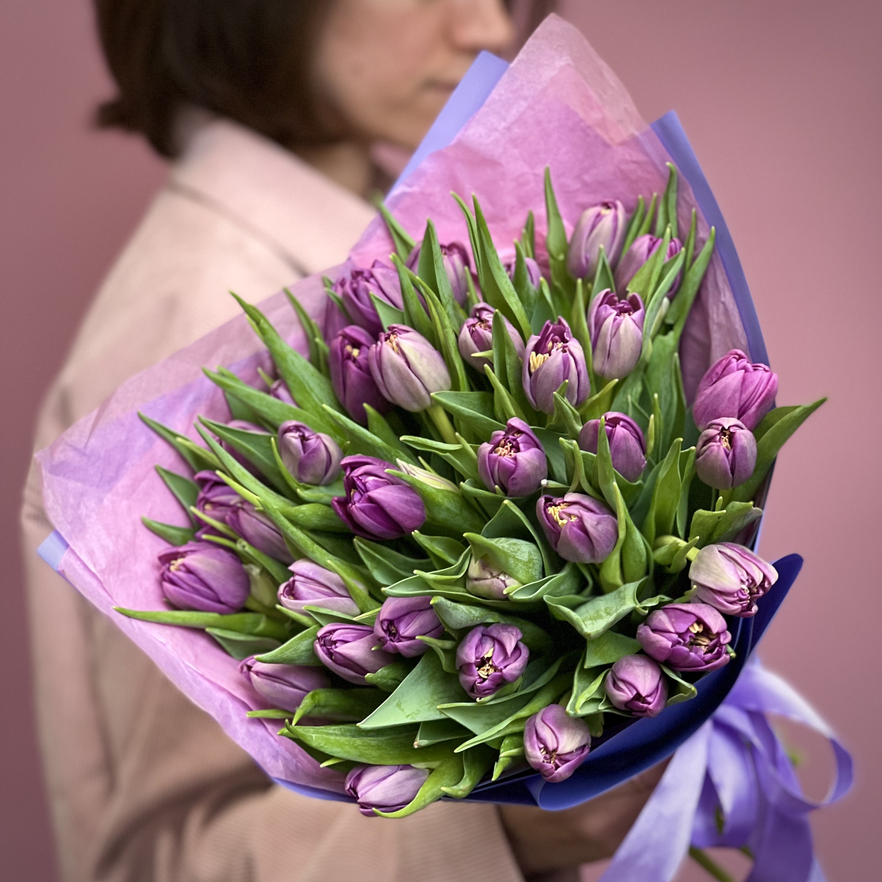 Тюльпаны Букет из 31 пионовидного тюльпана