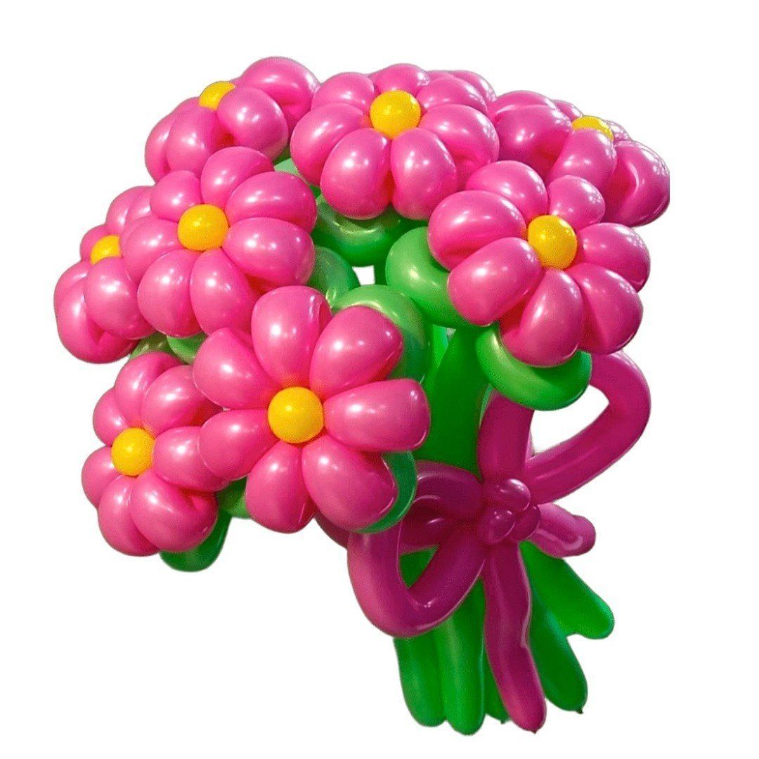 Для crm Шары-ромашки из 9 цветочков