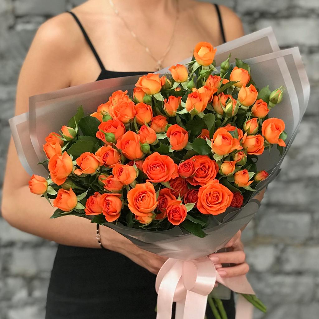 Insta букеты Букет из 19 кустовых роз