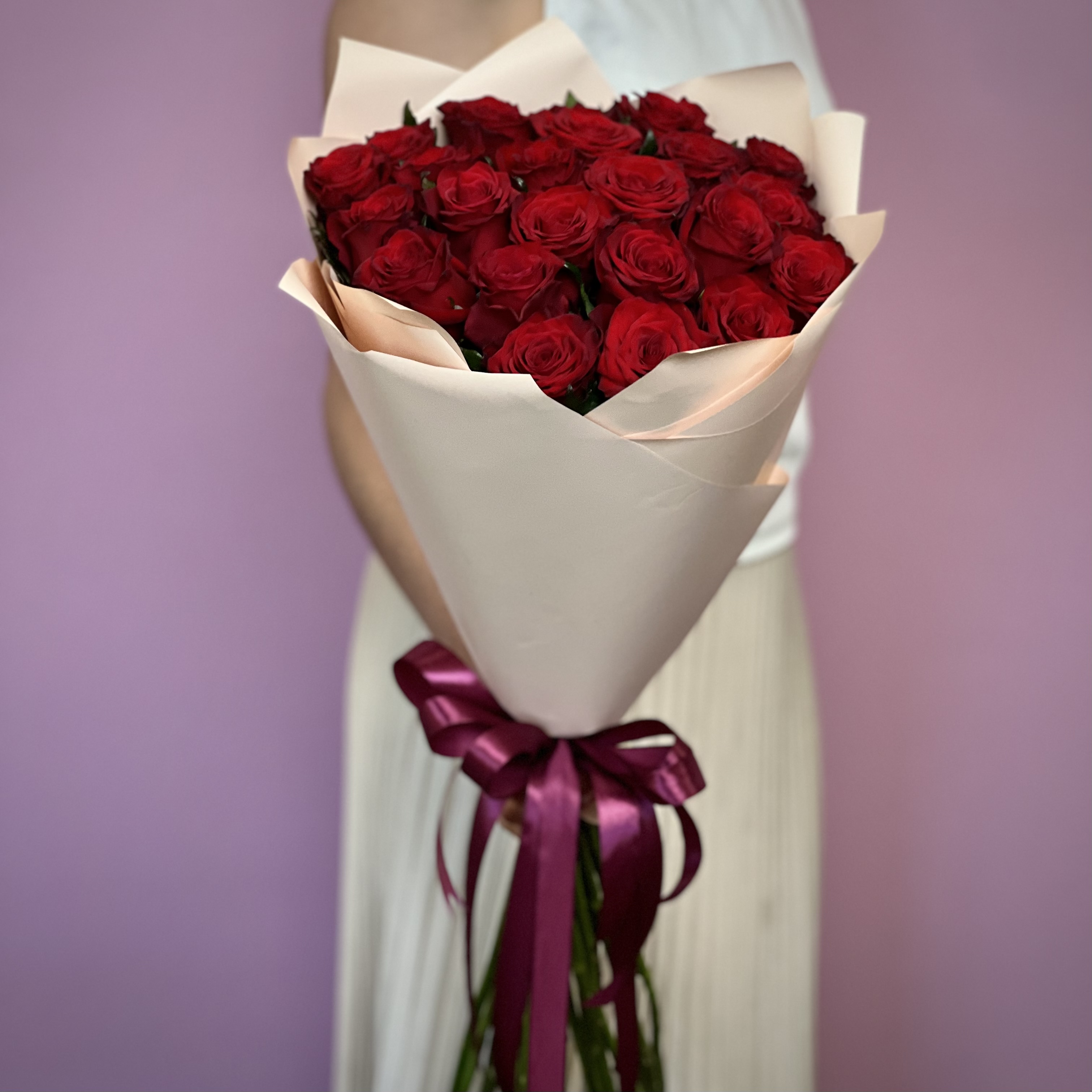 Букеты из роз Букет из роз 70 см Тру Лав 23 шт