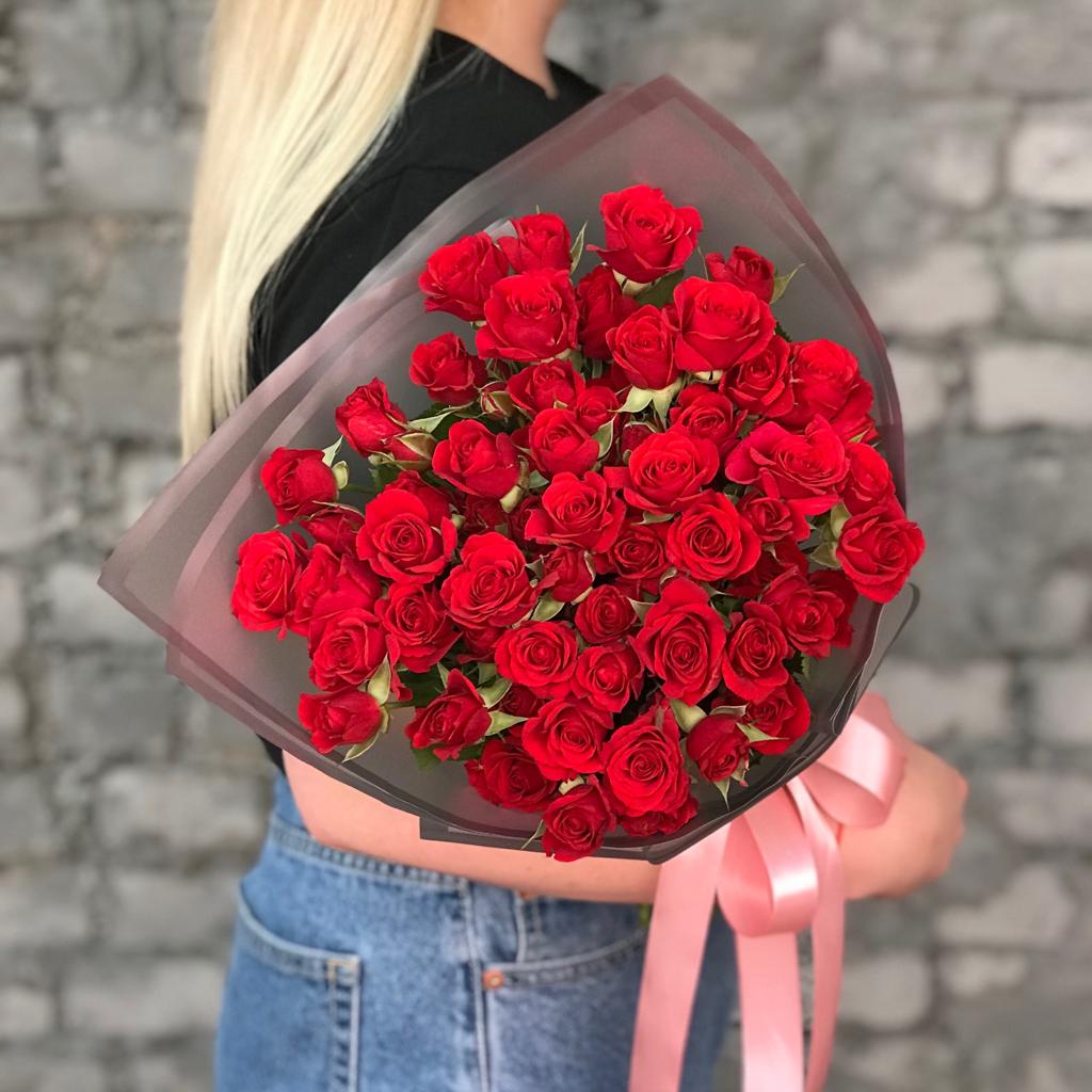 Insta букеты Букет из 19 кустовых роз