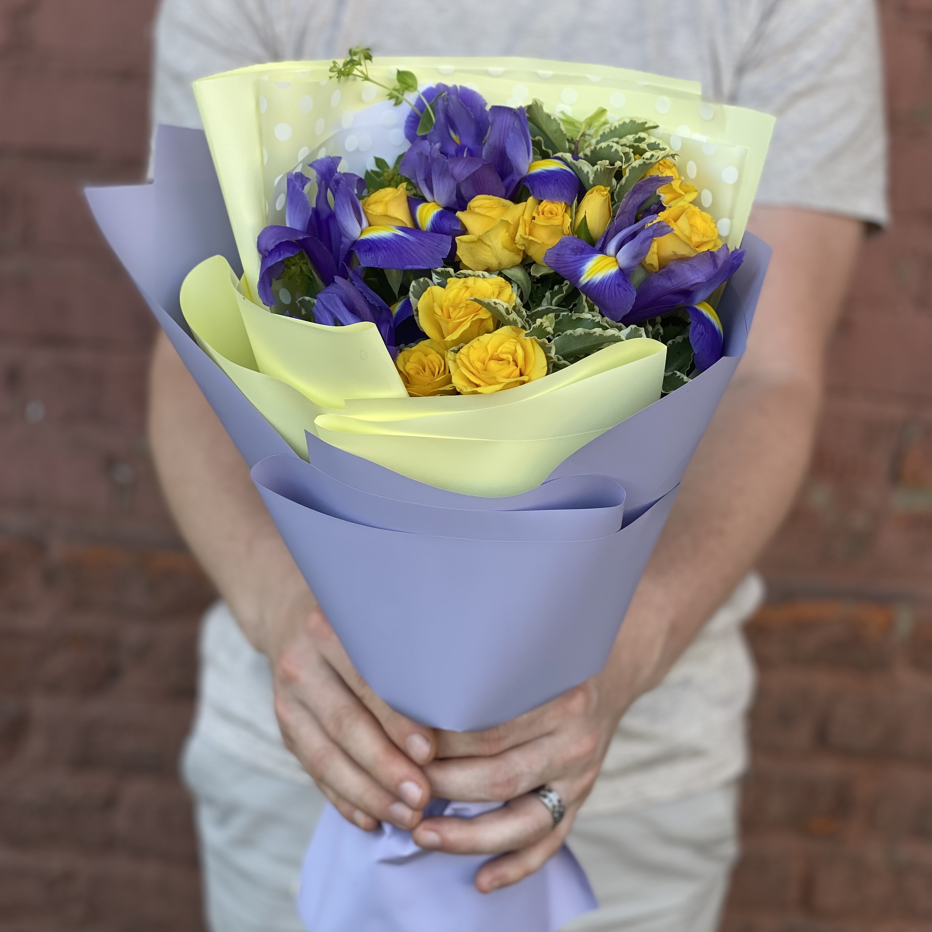 Ирисы Букет Персис