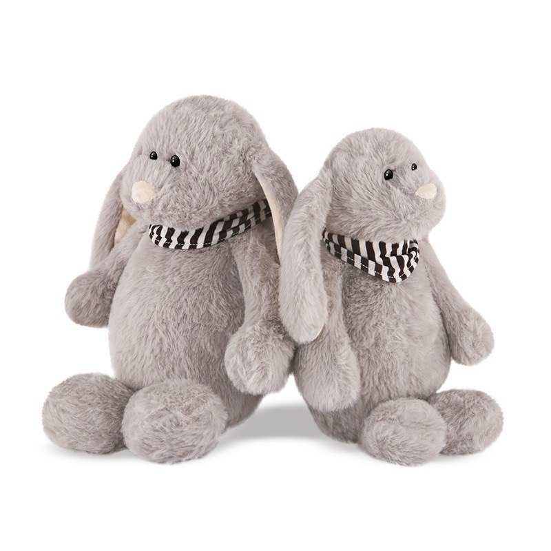 Мягкие игрушки Кролик Харви (серый), 22 см