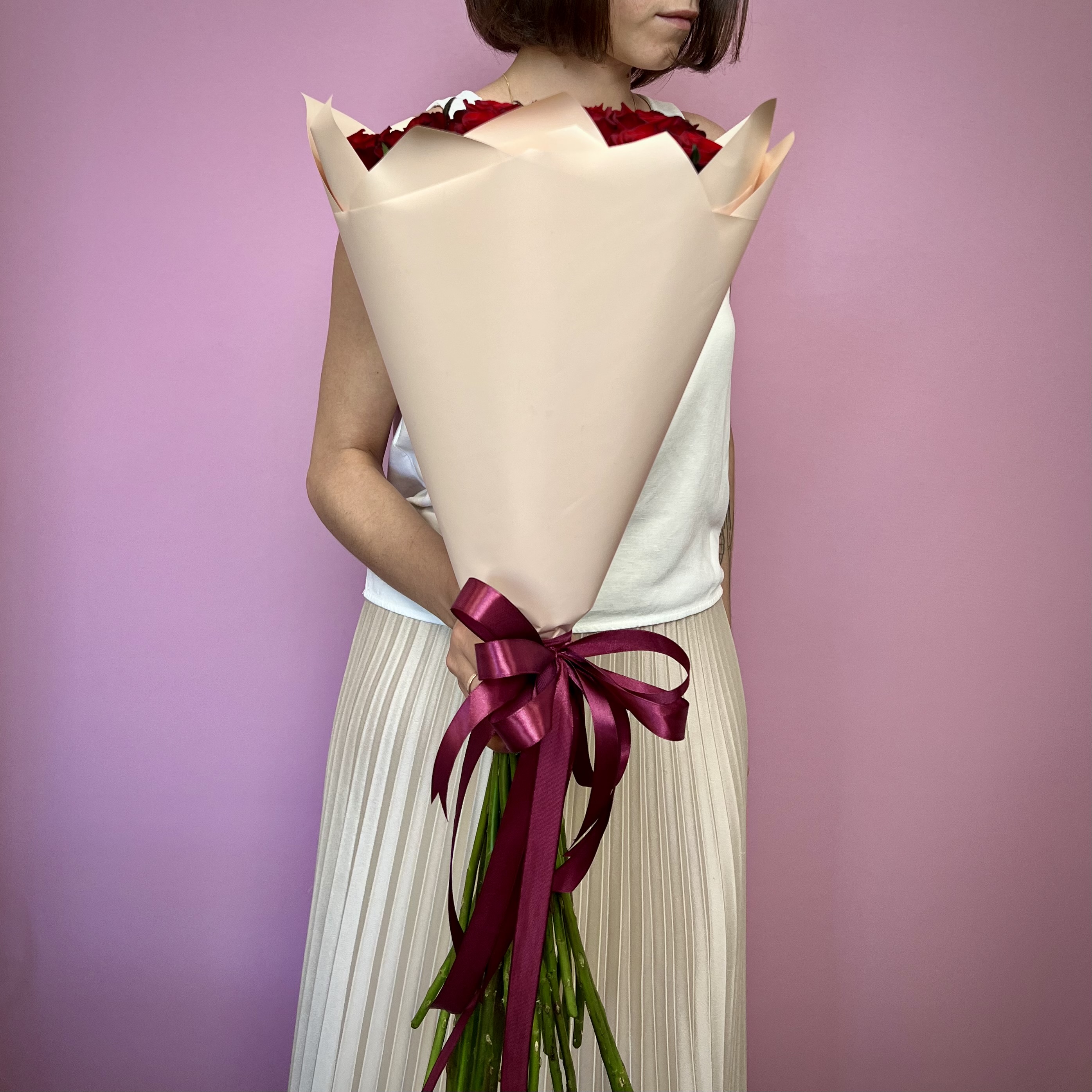 Букеты из роз Букет из роз 70 см Тру Лав 23 шт