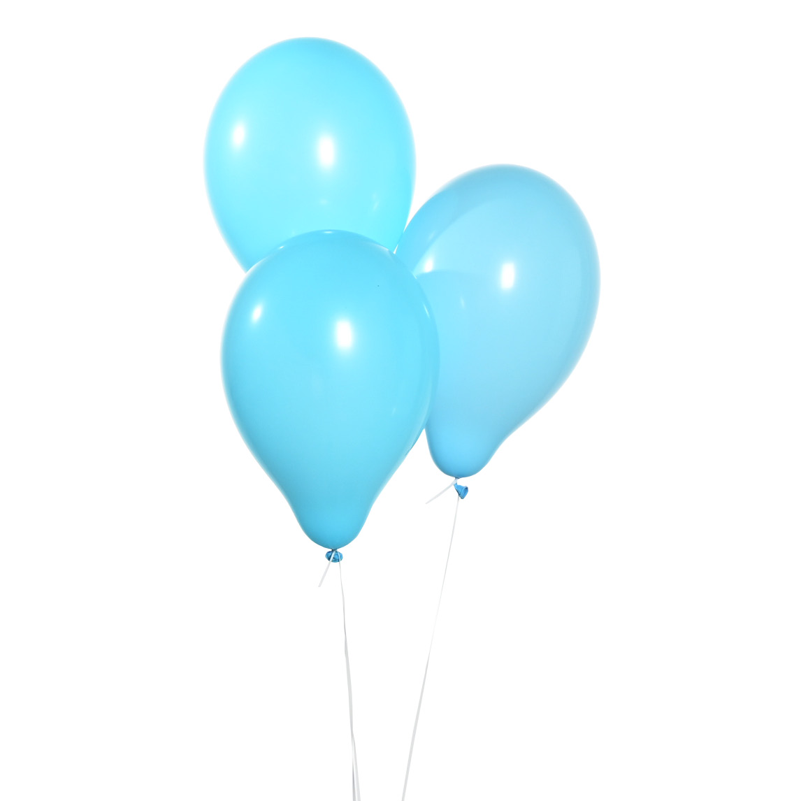 Воздушные шары Голубые 3 шт. воздушные шары голубые 15 шт