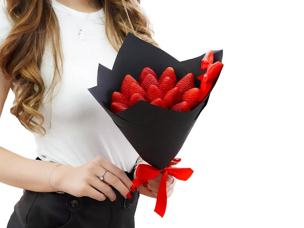 Для crm Букет из клубники Ягодный бум S