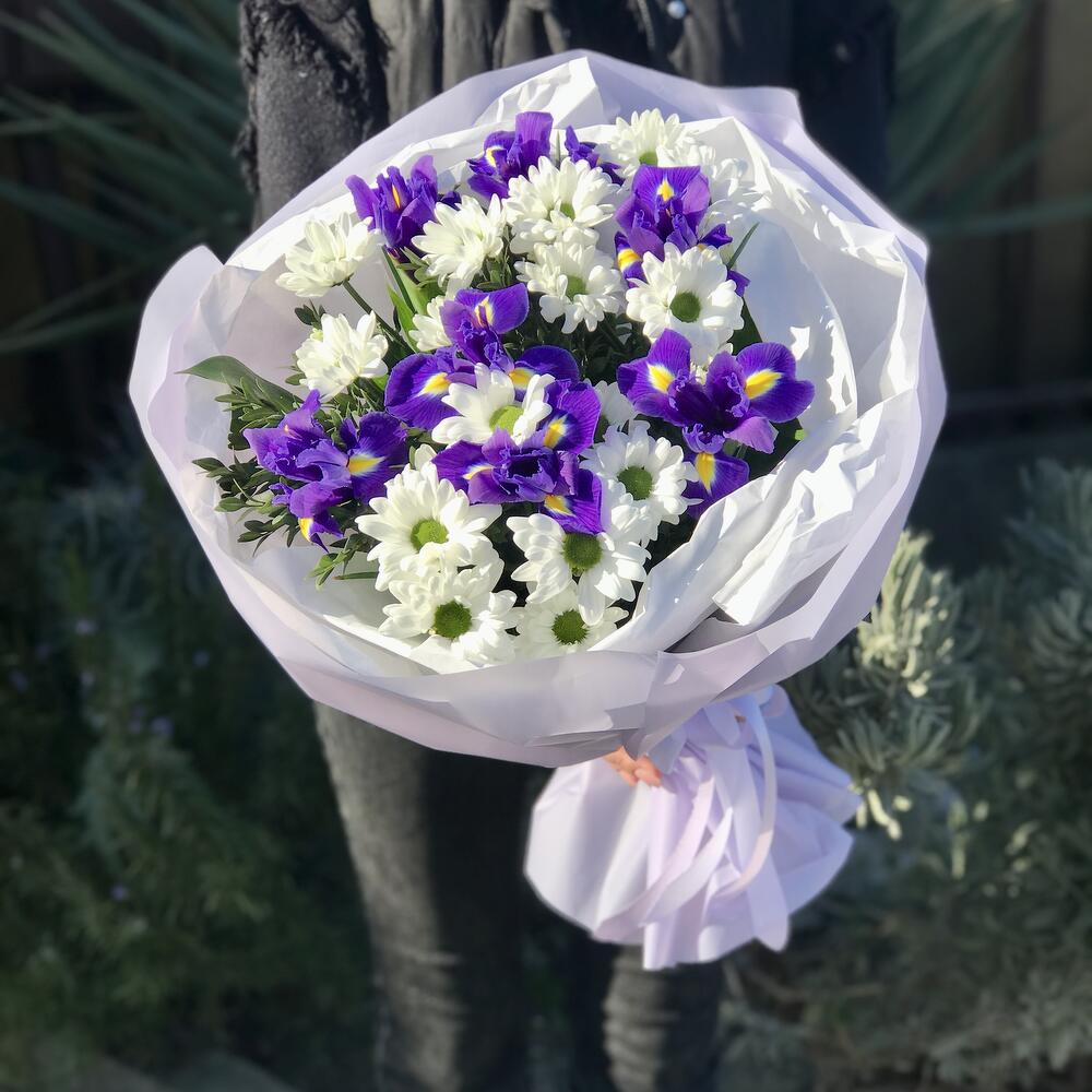 Ирисы Букет Песня соловья