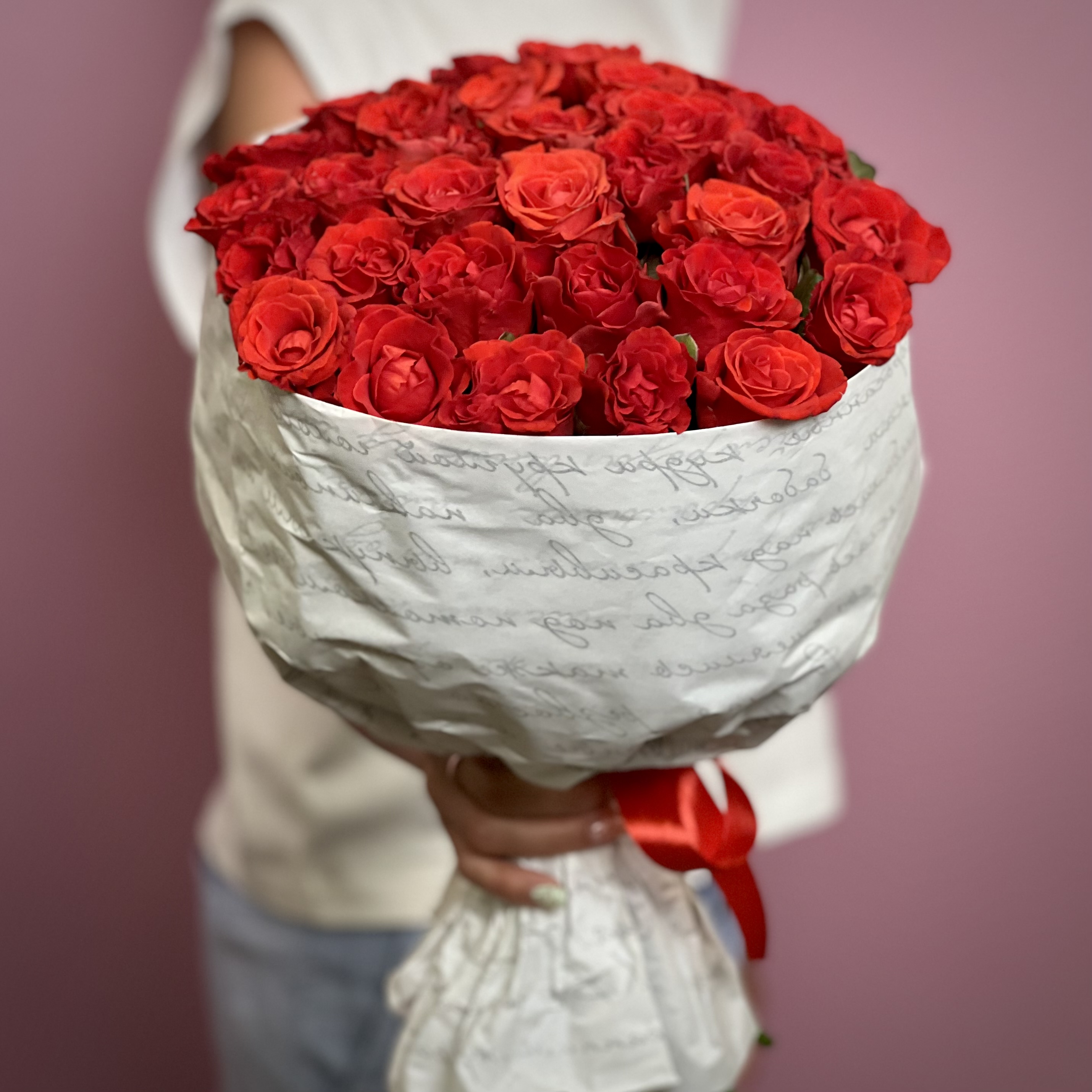 Букеты из роз Букет из 35 роз Эльторо