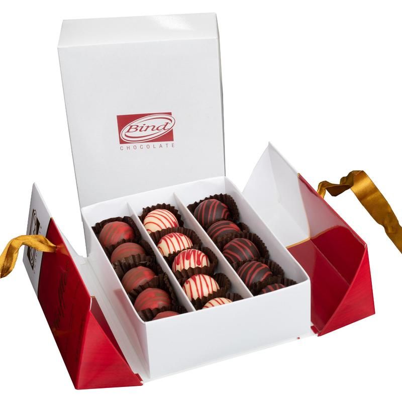 Конфеты к букетам Набор конфет Bind Фруктовый сундучок 217 гр.