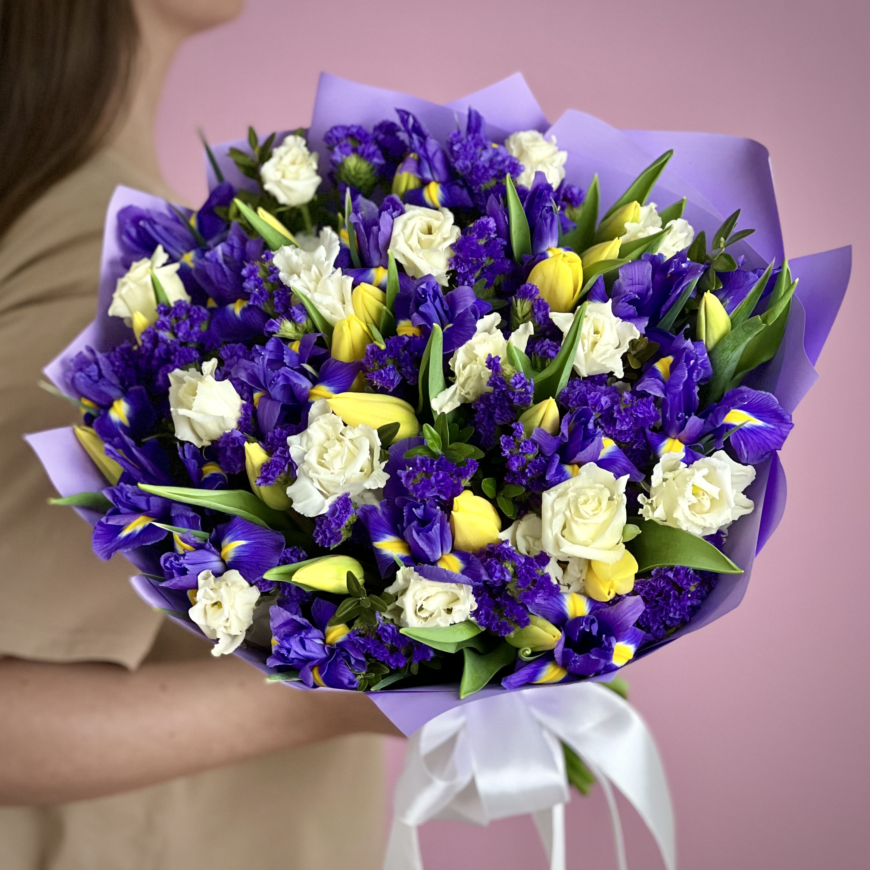 Ирисы Букет Родное поле