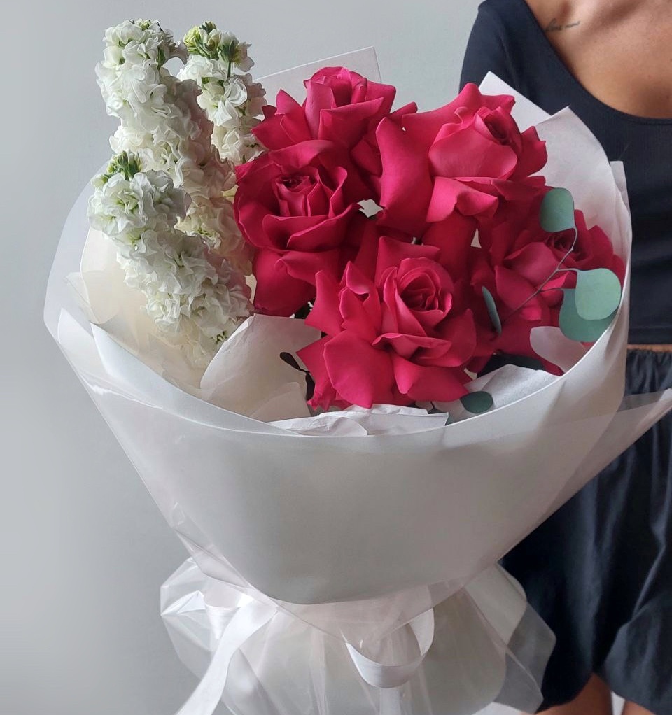 Маттиола Букет Пламя любви