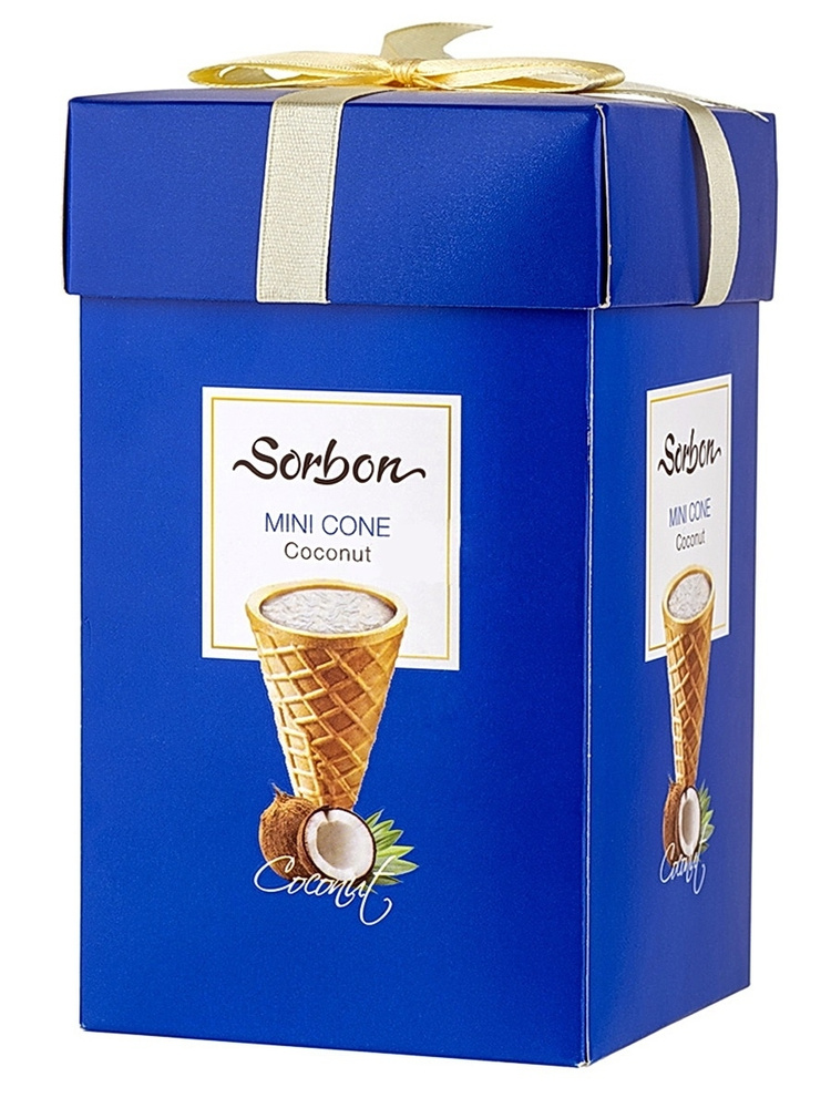 Конфеты Sorbon Кокос 200гр. конфеты sorbon мини рожок фундук 20 г