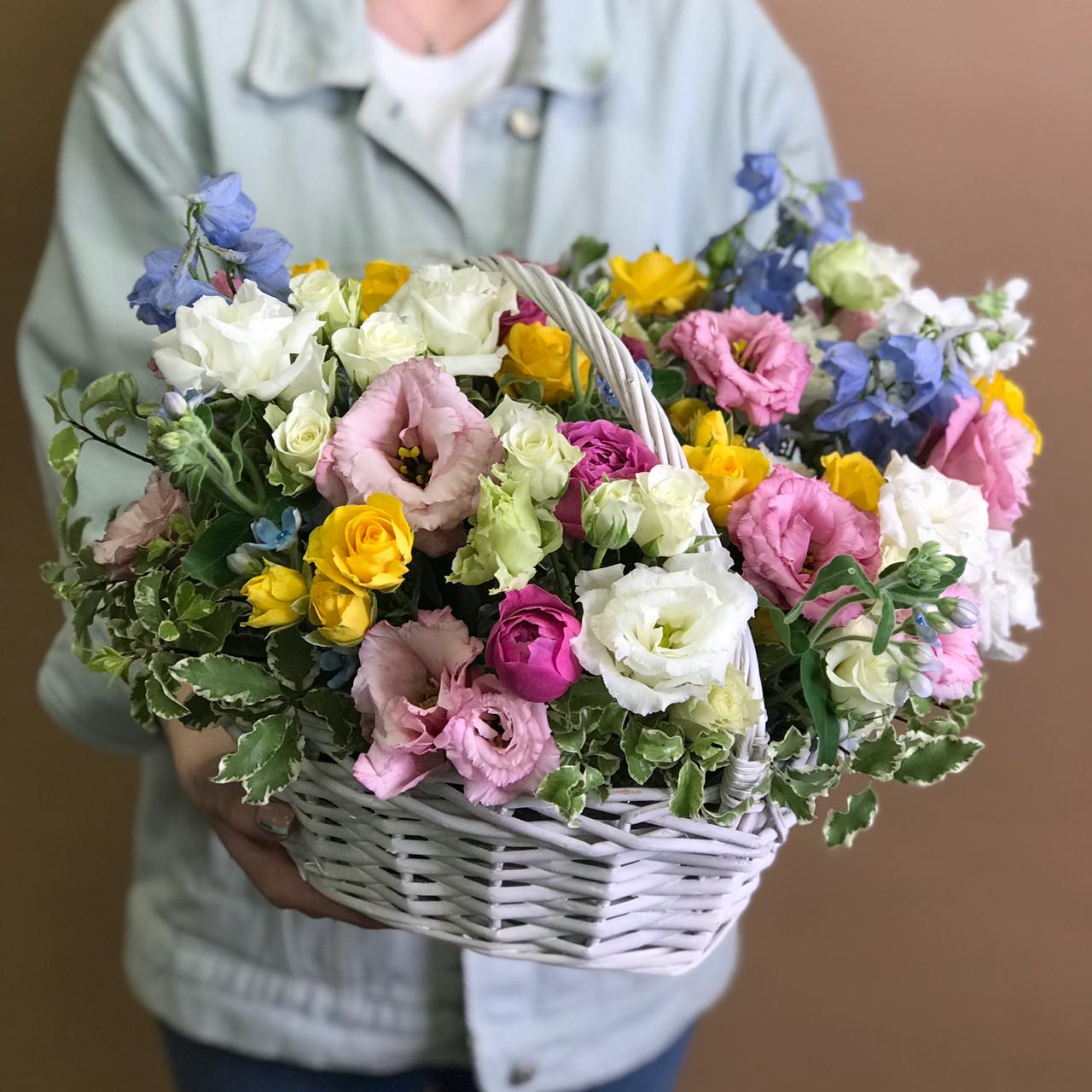 Insta букеты Корзина цветов Воздух