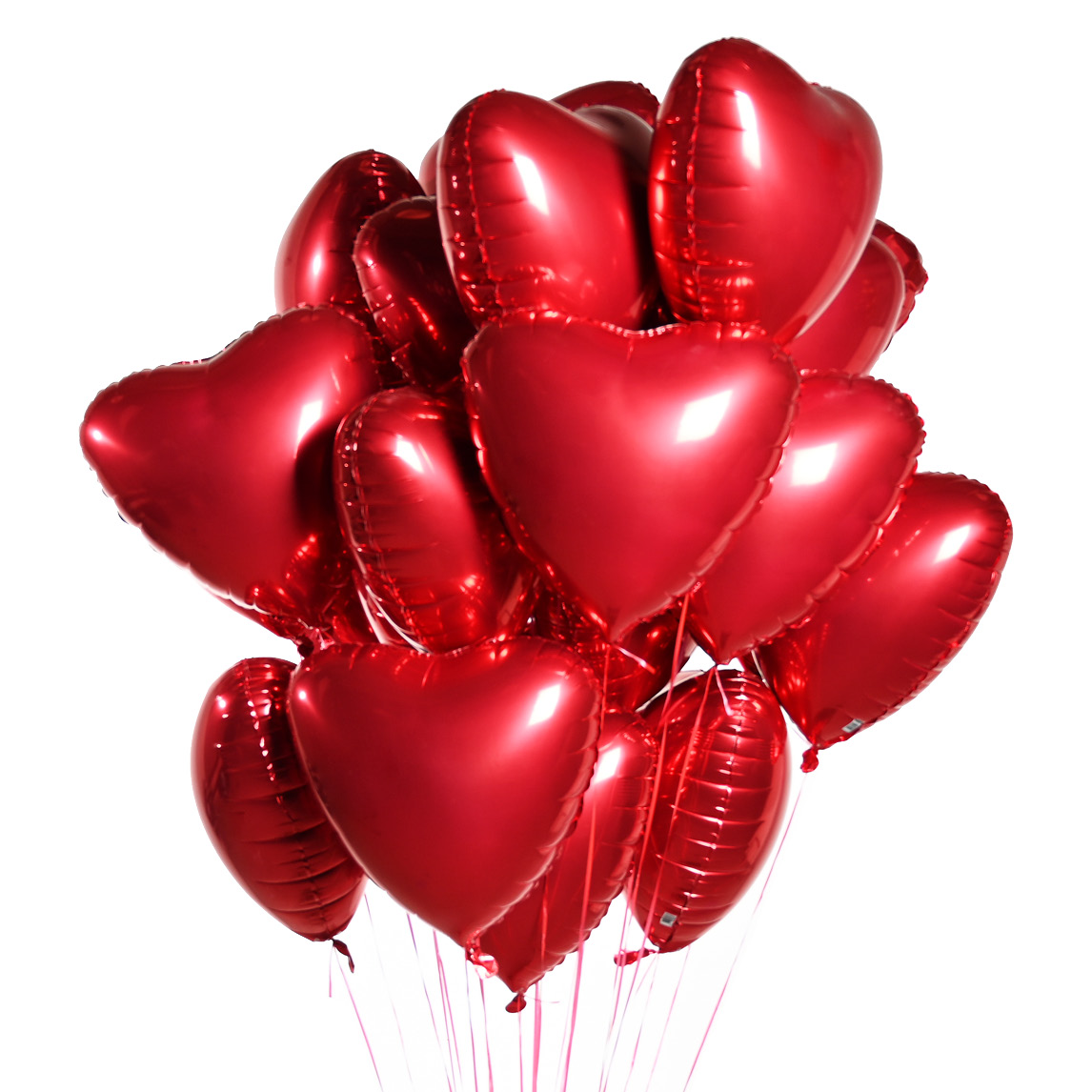 Воздушные шары Сердце 25 шт. цена и фото
