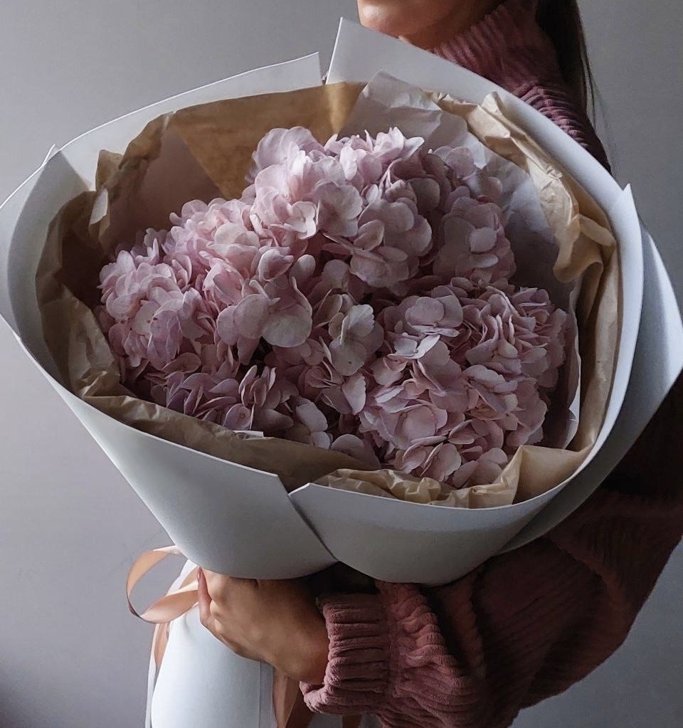 Гортензии Букет Лёгкое касание