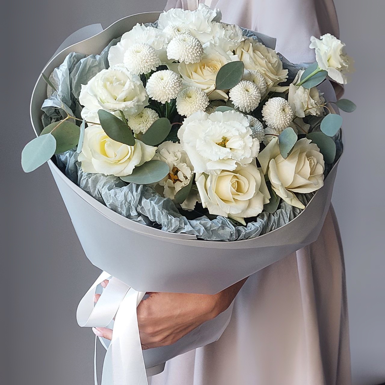 Букеты из роз Букет Светлый миг