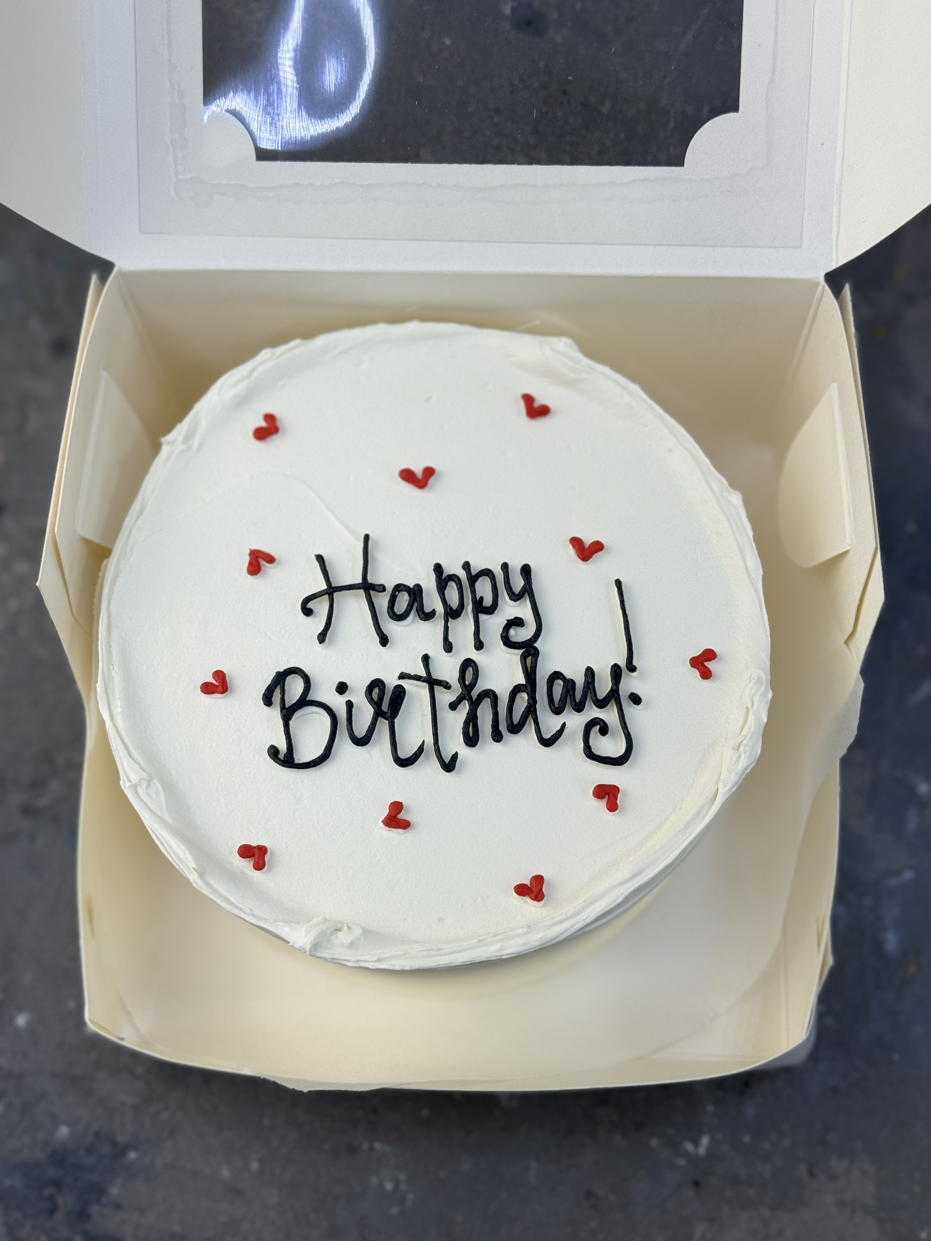 Для crm Бенто-торт "Happy birthday"