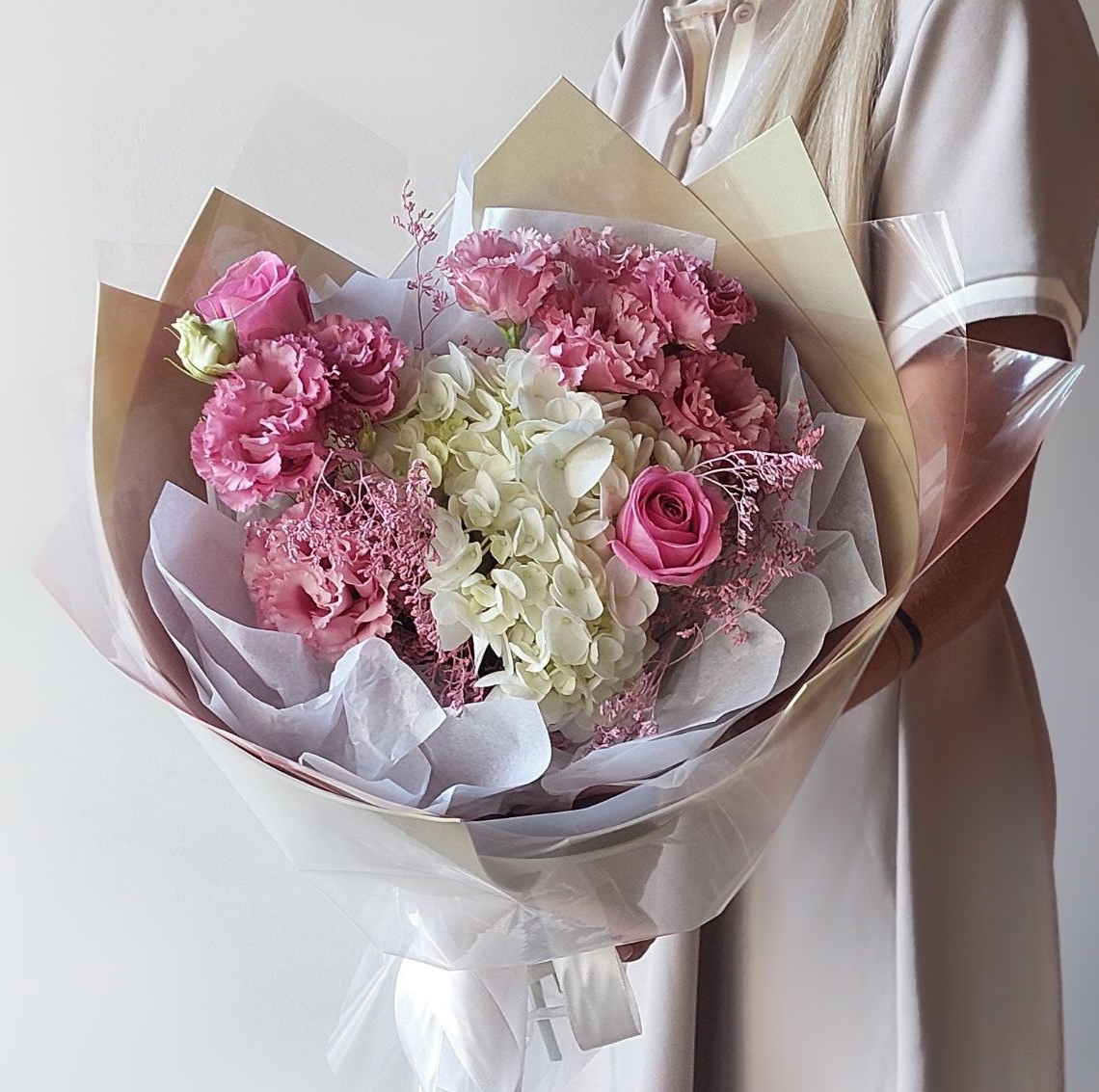 Эустома Букет Дыхание весны