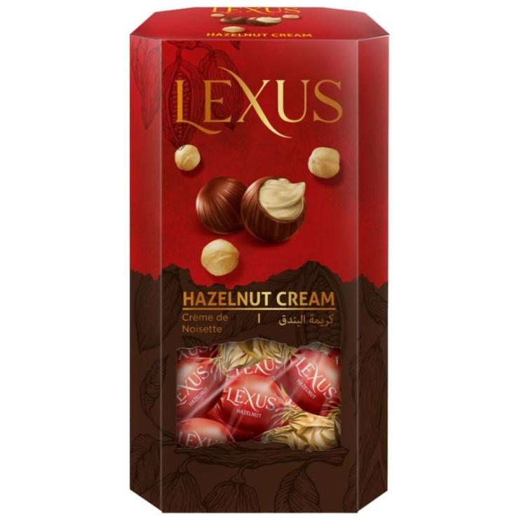 Конфеты LEXUS молочный шоколад Орех 120 гр.