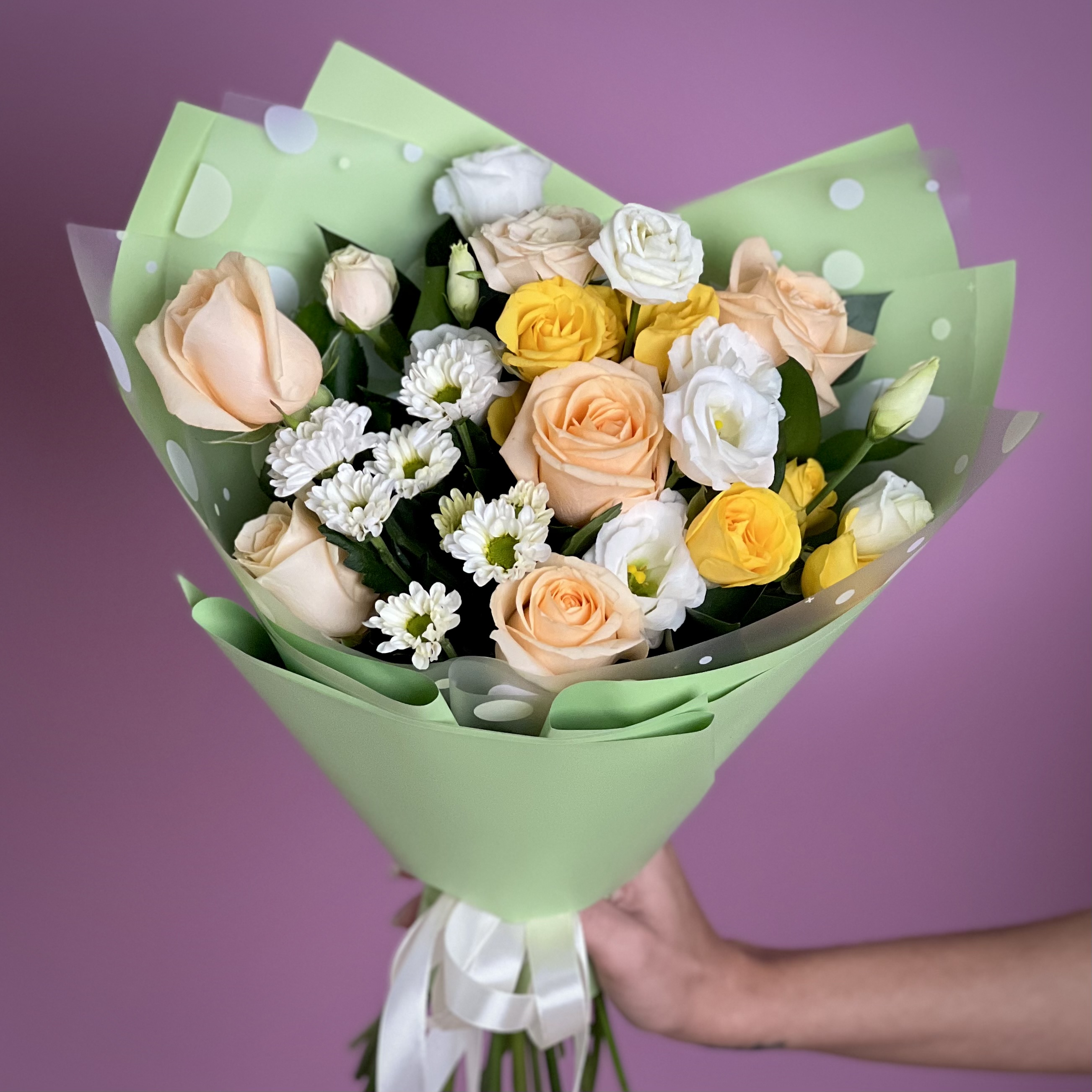 Букеты из роз Букет Смайл