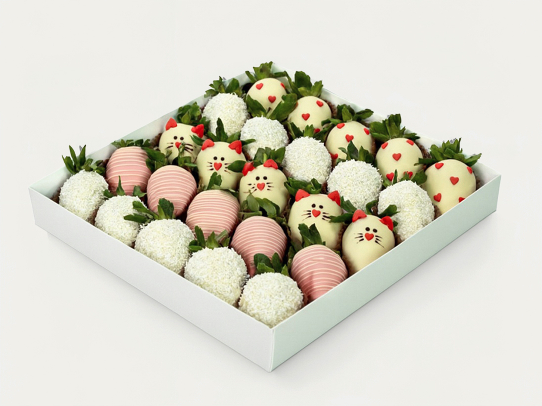 Для crm Набор клубники в шоколаде Hello kitty L