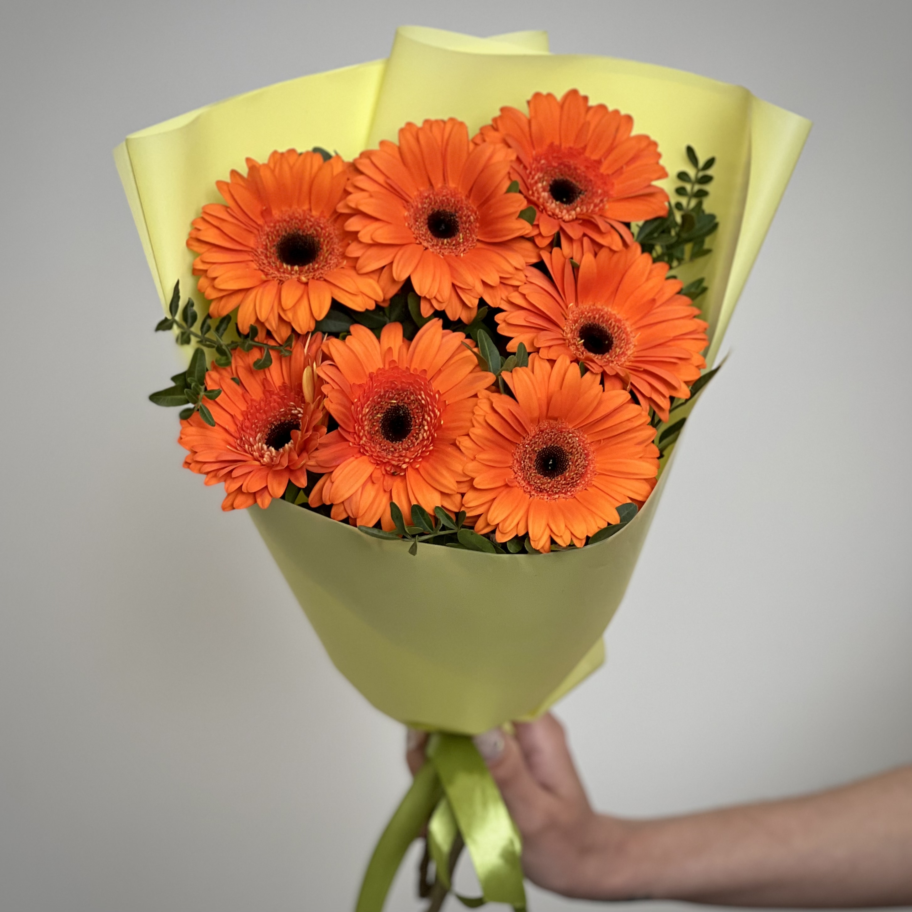 Герберы Букет Веснушки