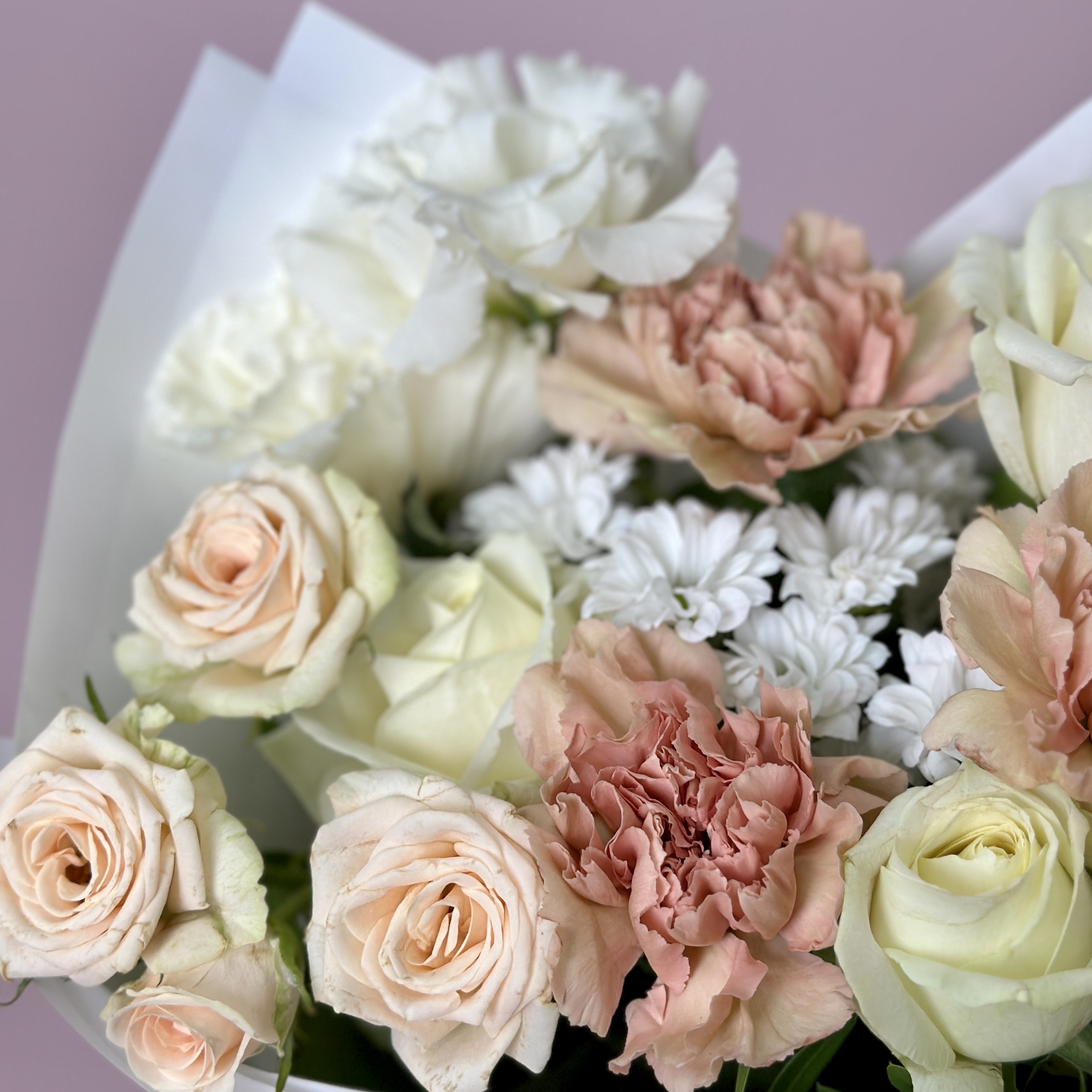 Эустома Букет Миниатюра