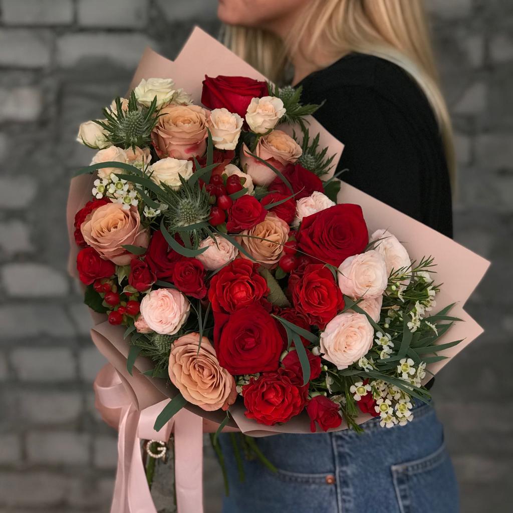 Insta букеты Букет Цветочный колорит