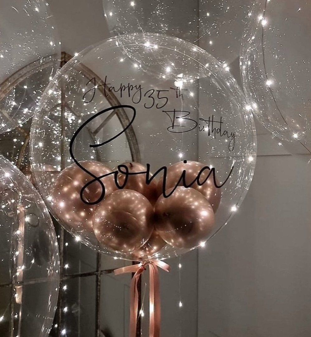 Для crm Шар баблс со светодиодом