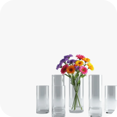 Вазы к букетам