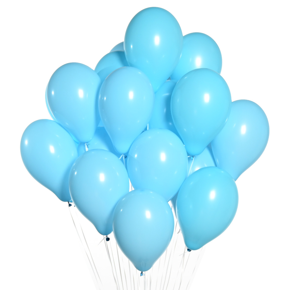 Воздушные шары Голубые 25 шт.