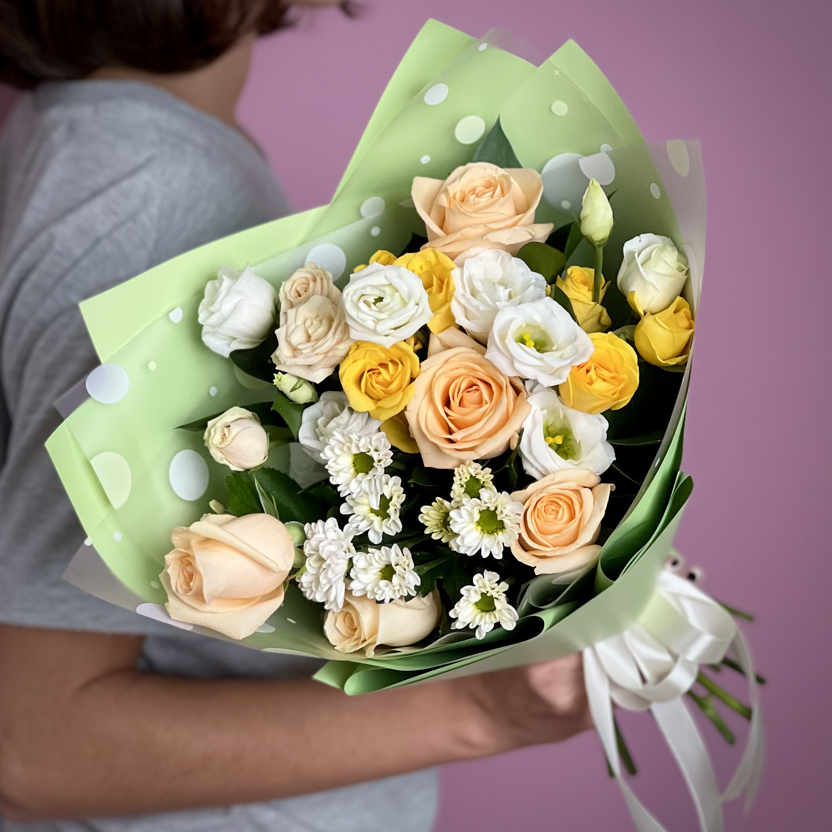 Букеты из роз Букет Смайл